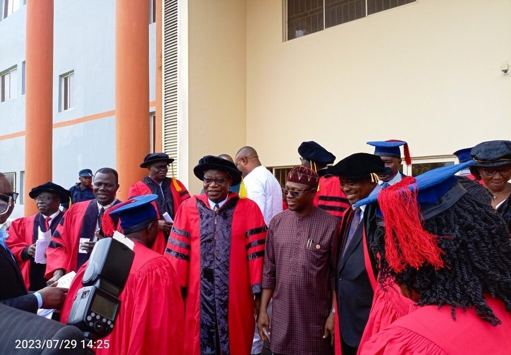 AAUA Matriculates 262 Pioneer Postgraduate Students of Ondo State Public Service Training Institute